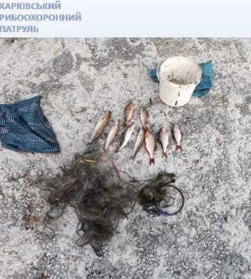 Порибалив на понад 25 тис. грн: у Харкові попався браконьєр