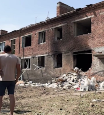 У Ніжині через нічну атаку Росії пошкоджено гуртожиток, є поранений