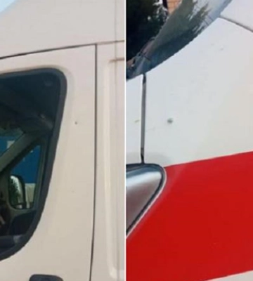 У Бериславі росіяни атакували дроном авто швидкої, постраждав водій