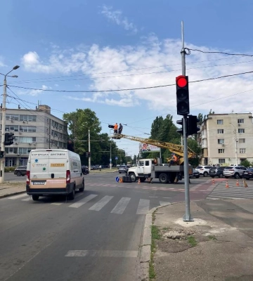 В Одесі модернізують світлофори