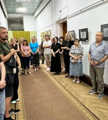 У Рівному відкрили виставку воїна-митця