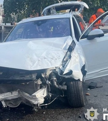 Іноземець влаштував ДТП з постраждалими у центрі Києва