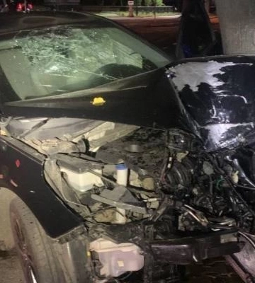 П`яний водій втікав від патрульних у Рівному та в`їхав у дерево