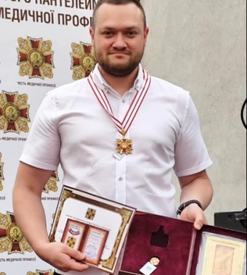 Сумський лікар отримав «Орден Святого Пантелеймона»