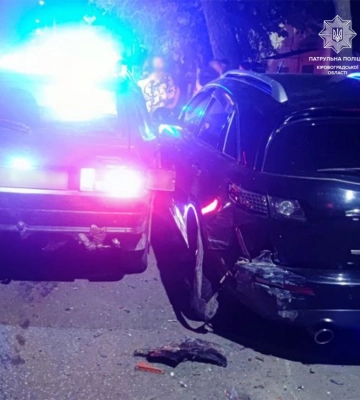 П&amp;#039;яного водія, який втік з місця ДТП, зупинили у Кропивницькому (ФОТО)