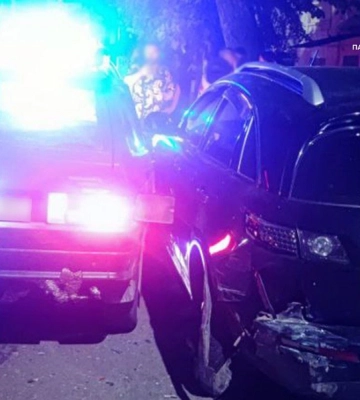 У Кропивницькому п'яний водій втік з місця ДТП 
