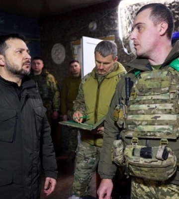 Зеленський відвідав передовий командний пункт Сил спецоперацій біля Вовчанська