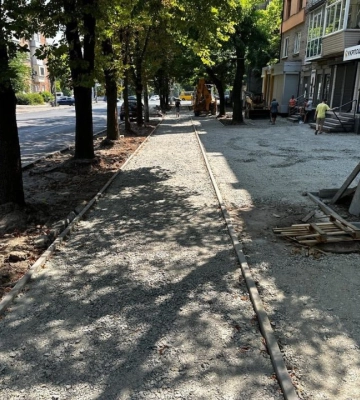 У Дніпрі на правому березі будують нові велодоріжки