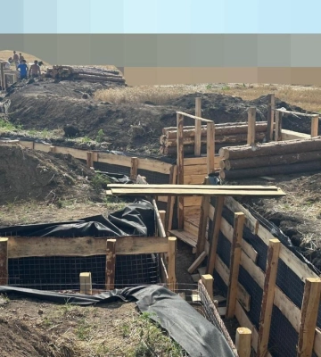 «Сталевий Фронт» звів понад 200 км фортифікацій на Донеччині і Запоріжжі