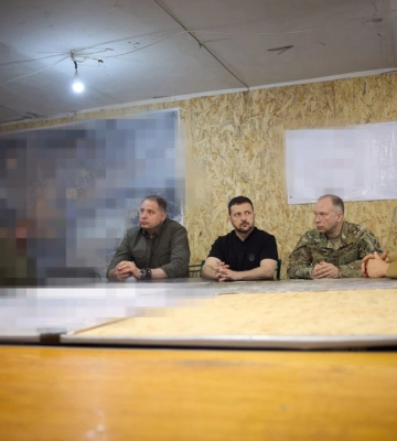 Зеленский и Сырский приехали на передовую на Харьковщине: детали визита