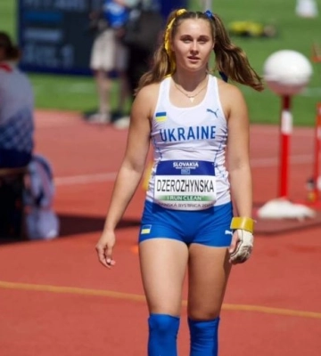 Черкащанка стала чемпіонкою України з легкої атлетики