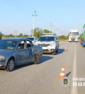 На Одещині сталася ДТП — троє постраждалих
