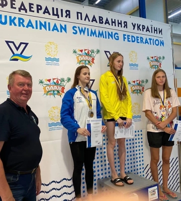 Харківські спортсмени вибороли медалі літнього чемпіонату України з плавання