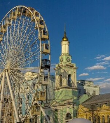Після обриву троса на канатній дорозі у Києві перевіряють "Колесо огляду" на Подолі, - прокуратура