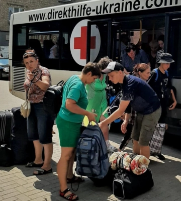 Ще 73 жителів Донеччини евакуювали поїздом у Волинську область