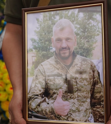 В Охтирці попрощалися із захисником Андрієм Бубликом