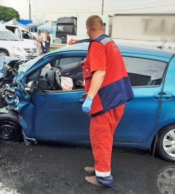 ДТП за участю чотирьох транспортних засобів у Рівненському районі