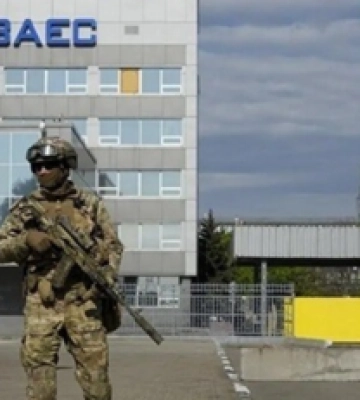 Росіяни спорудили понад 1000 метрів траншей навколо водойми-охолоджувача Запорізької АЕС, – дослідження Greenpeace