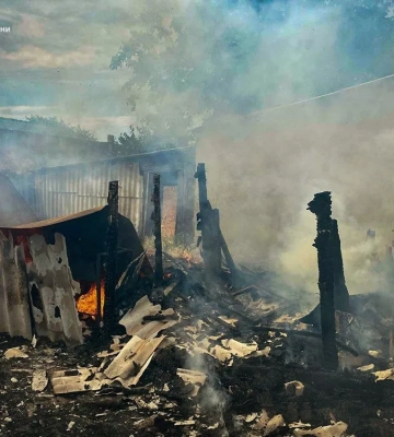 На Миколаївщині жінка травмувалася через пожежу сухостою