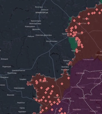 На Донбасі армія РФ просунулась поблизу низки населених пунктів — DeepState