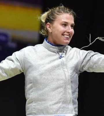 Фехтувальниця Харлан виборола першу медаль для України першу медаль на Олімпіаді