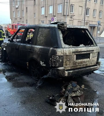 У Харкові затримали палія авто військовослужбовця (відео, фото)