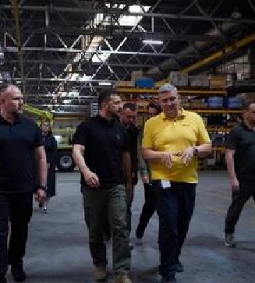 Зеленський зустрівся з підприємцями Полтавщини