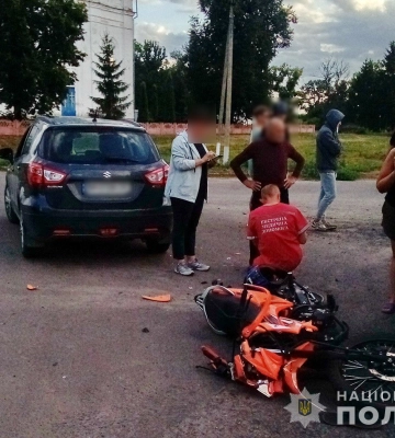Під Сумами у ДТП постраждали двоє дітей