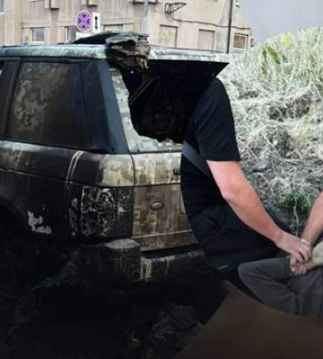 У Харкові затримали 18-річного чоловіка, який спалив автівку ЗСУ — поліція