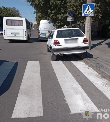 У Луцьку водійка збила 22-річну дівчину, остання - у лікарні