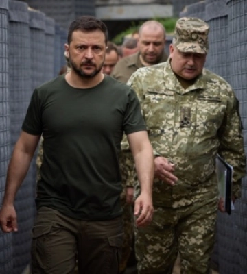 Зеленський приїхав на Волинь - перевірив фортифікації на кордоні і провів нараду
