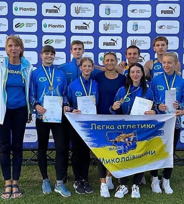 Миколаївські юніори завоювали медалі на чемпіонаті України з легкої атлетики