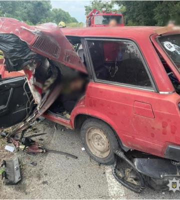 В Черкаської області сталося ДТП в якому загинув водій авто