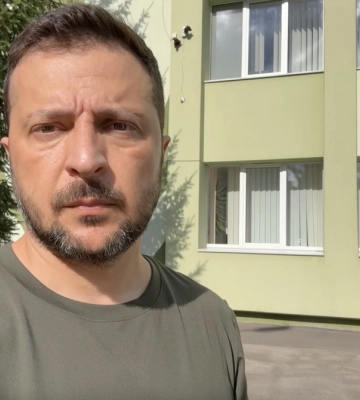 Звернення Володимира Зеленського наприкінці 888-го дня війни