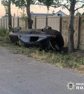 На Одещині п’яний водій спричинив ДТП