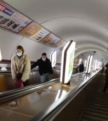 У метро Києва у зв&#039;язку з російською атакою збився графік руху поїздів