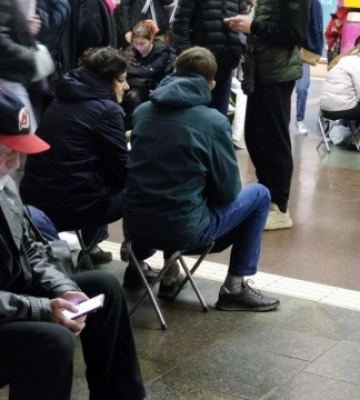 Нічна атака на Київ: в метро ховались від дронів майже 11,5 тисяч людей