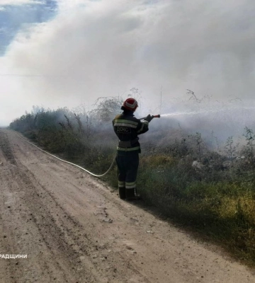 На Кіровоградщині за добу сталося 17 пожеж на відкритих територіях (ФОТОФАКТ)