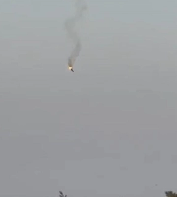 Момент сбития дрона РФ попал на видео