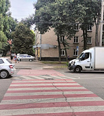 У Сумах п’яний водій влаштував ДТП на проспекті Шевченка