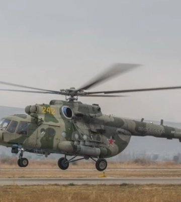 Стало известно о сбитии российского вертолета Ми-8