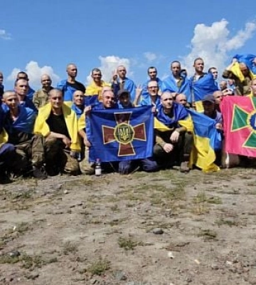 Додому з російського полону повернулись шість мешканців Дніпропетровщини
