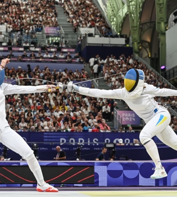 Закарпатські фехтувальниці виступили у командному турнірі на Олімпіаді