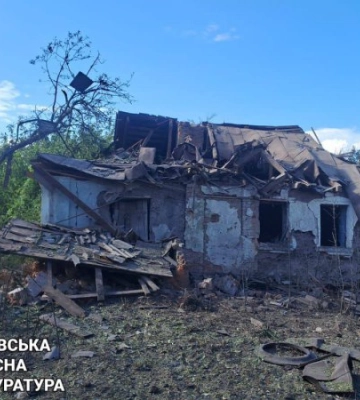 Внаслідок ворожих ударів по Купʼянщині постраждав мирний мешканець