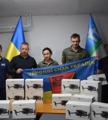 Громада на Рівненщині передала захисникам ще 14 дронів
