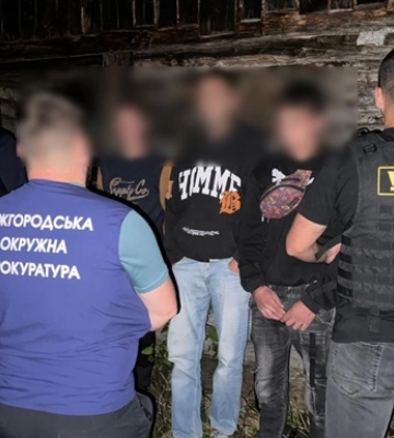 На Закарпатье разоблачили группировку, переправлявшую мужчин через границу