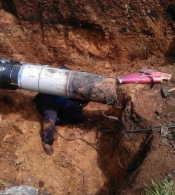 У селі на Запоріжжі внаслідок обстрілу пошкоджений газопровід
