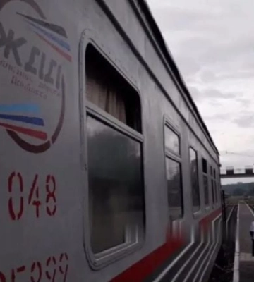 Какой участок железной дороги через Мелитополь на Крым уже готов и почему поезда не ходят