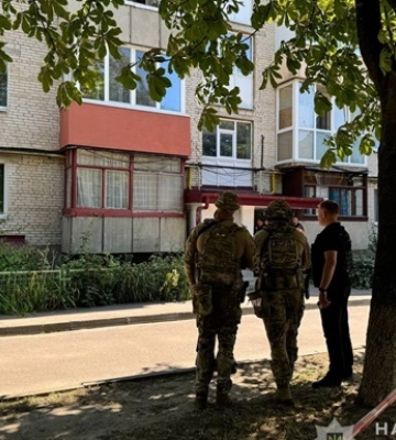 В Луцке задержан мужчина, который угрожал оружием работникам ТЦК