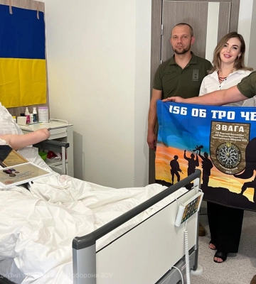 Черкаського військового нагородили орденом від президента та медаллю міністра оборони